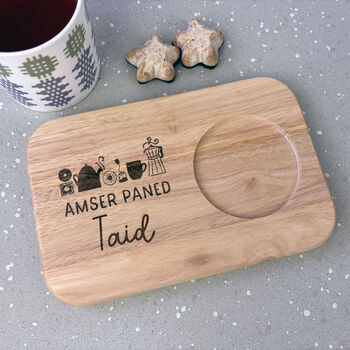 Welsh Personalised Tea And Biscuit Board, 7 of 8