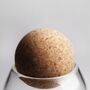 Small Cork Ball Glass Storage Jar, thumbnail 3 of 4