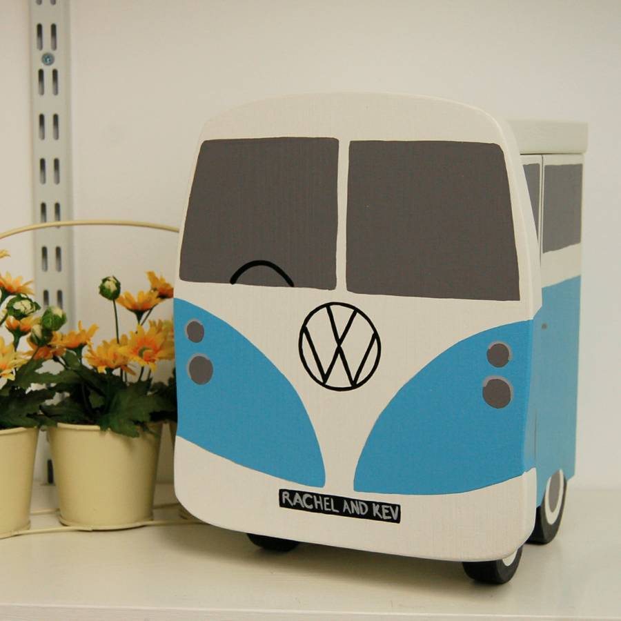 Personalised Campervan Keepsake/Storage Box By Lindleywood