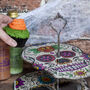 Mexican Candy Skull Halloween Acrylic Party Cake Stand, thumbnail 2 of 2