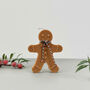 Brown Christmas Gingerbread Candle Ans Christmas Decor, thumbnail 8 of 11