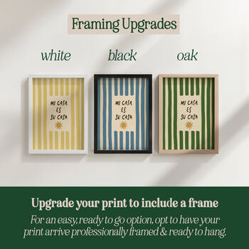 Mi Casa Es Su Casa Kitchen Print, 3 of 12