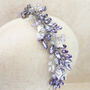 Lilac Bridal Crown, thumbnail 3 of 5