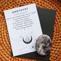 Amethyst Worry Stone For Calm And Clarity, thumbnail 3 of 4