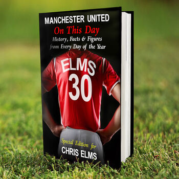 Personalised On This Day Football History Book 12 Teams, 4 of 7