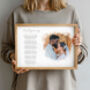 Personalised Wedding Vows Photo Poem Print, thumbnail 11 of 12