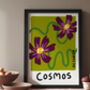 October Birth Flower Cosmos Print, thumbnail 2 of 3