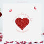 Valentine's Day Butterfly Heart Love Of My Life Card, thumbnail 1 of 12