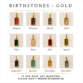 Personalised Cross Cremation Necklace With Birthstone, 5 of 9