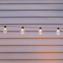 10 Warm White Solar Festoon Lights, thumbnail 2 of 4