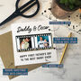Personalised Father's Day 3D Photo Card, thumbnail 4 of 8