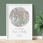 Personalised Map Print Ordnance Survey Explorer UK Edition, thumbnail 7 of 12