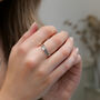 Sterling Silver Personalised Mantra Ring, thumbnail 3 of 12