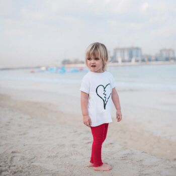 Heartbreaker Unisex Baby And Kids Short Sleeve T Shirt, 7 of 11