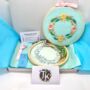Turquoise Floral Wreath Embroidery Kit, thumbnail 4 of 11