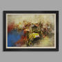 The Ascent Of The Tourmalet Cycling Poster, thumbnail 1 of 3