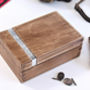 Personalised Wooden Cufflink Watch Box, thumbnail 1 of 11
