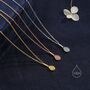 Tennis Racket Pendant Necklace In Sterling Silver, thumbnail 1 of 10
