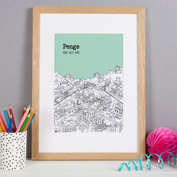 Personalised Penge Print, 2 of 10