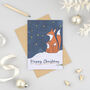 Fox And Firefly Christmas Card, thumbnail 1 of 2