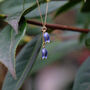 Bluebell Flower Earrings And Necklace Set, Gold Tone, thumbnail 5 of 7