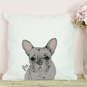 Personalised French Bulldog Cushion, 3 of 3