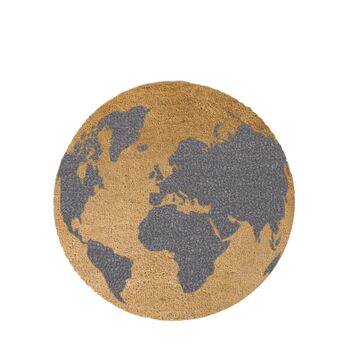 Circular World Print Doormat, 2 of 4
