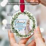 Baby's First Christmas Ornament Ceramic Keepsake, thumbnail 2 of 7