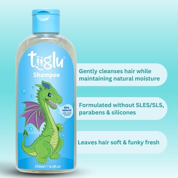 Kids Highly Natural Dragon's Breath Shampoo, Conditioner And Body Wash Gift Set, 7 of 10