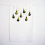 Set Of Three 'Pears' Tea Towels, thumbnail 4 of 5
