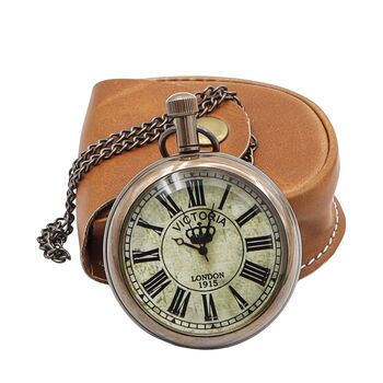 Personalised The Kensington Pocket Watch With Case, 7 of 12