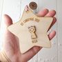Personalised Kitten's First Christmas Tree Decoration, thumbnail 5 of 6