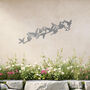 Bird Wall Art For Garden, Metal Outdoor Decor Gift And For Mom, thumbnail 10 of 10