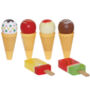 Wooden Ice Cream Cones And Lollies, thumbnail 3 of 7