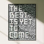 Personalised Anniversary Photo Mosaic Word Art – Made From Your Favourite Memories, thumbnail 1 of 7