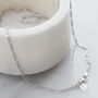 Figaro Chain Necklace Sterling Silver, thumbnail 2 of 4