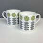 Welsh Blanket Print China Mug, thumbnail 12 of 12