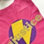 Felt Superhero Cape, Adult And Personalised With Name, thumbnail 6 of 8
