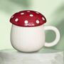 Mushroom Shaped Mug With Lid, thumbnail 3 of 6