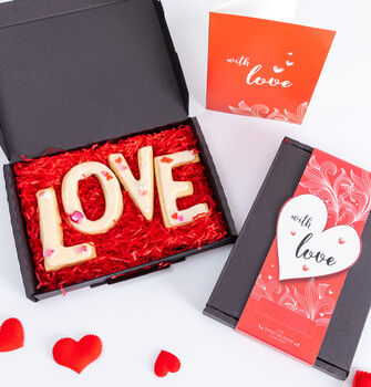Valentine's Love Biscuit Letterbox, 2 of 2