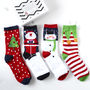 Four Christmas Socks Gift Set, thumbnail 2 of 3