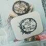 Christmas Personalised Gift Labels Rubber Stamp Kids, thumbnail 5 of 5