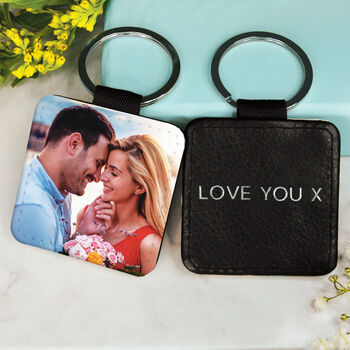 Personalised Photo Love Message Keyring, 3 of 3