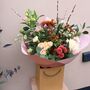 Winter Florist Choice Hand Tied Fresh Flower Bouquet, thumbnail 4 of 7