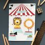 Circus Lion A5 Notebook Or Notebook Set, thumbnail 1 of 10