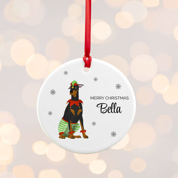 Personalised Big Dog Christmas Ornament, 2 of 5