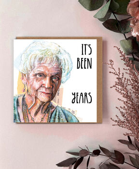 Funny Titanic Meme Custom Birthday Or Anniversary Card, Add Any Age, 2 of 4