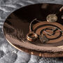 Hammered Copper Incense Burner And Jewelry Dish, thumbnail 2 of 6