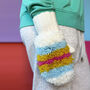 Fluffy Mittens Crochet Kit, thumbnail 2 of 10