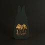 'Happy Bunny' Handmade Lightbox Ornament, thumbnail 3 of 6